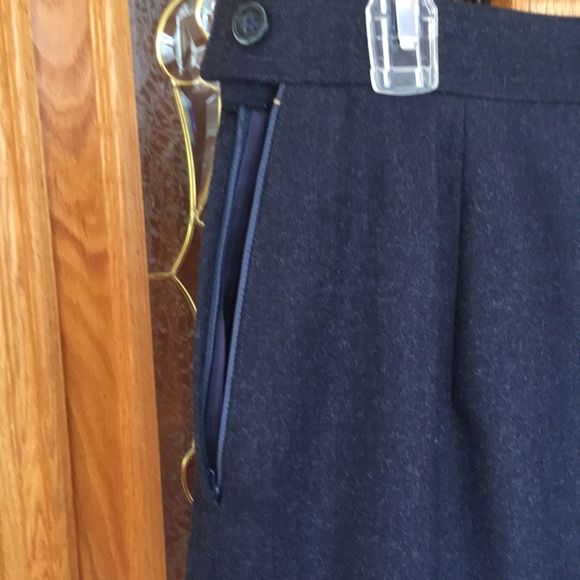 Vintage harvé benard skirt 100% wool fully lined size 6 - Picture 7 of 16